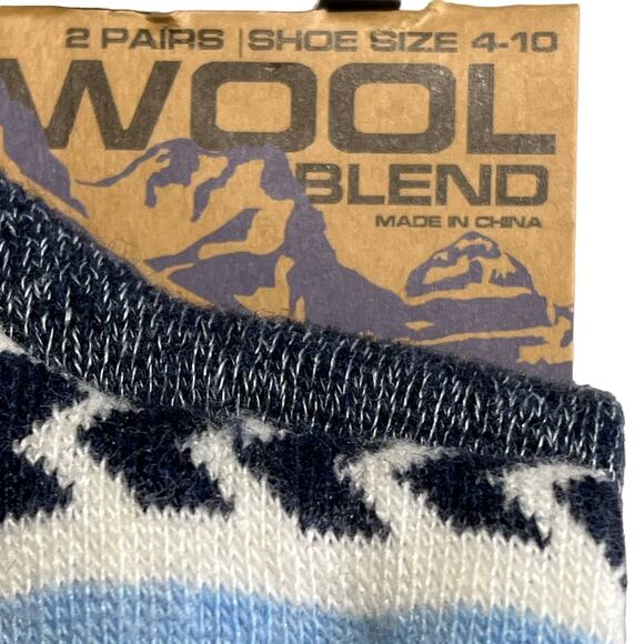 Born Outdoor 2 Pack Wool Blend Socks - Picture 2 of 4